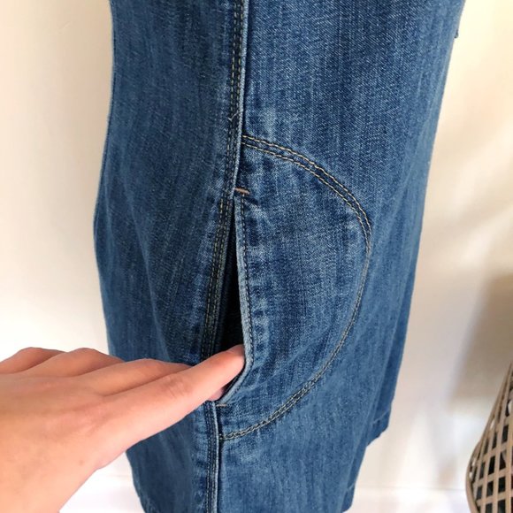 GAP 1969 Denim Shift Dress | XS - Picture 5 of 11